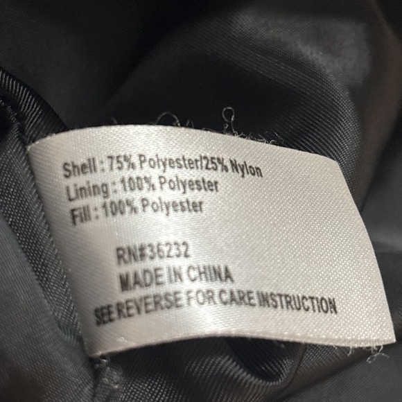 Sag‎ Harbor Quilted Vest Sleeveless Padded Outerwear Black Vest Size XL - Picture 4 of 7